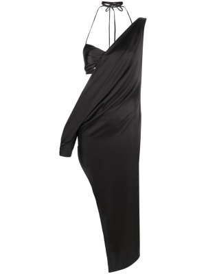 

X Rue Ra asymmetric-design sleeveless dress, Loulou X Rue Ra asymmetric-design sleeveless dress