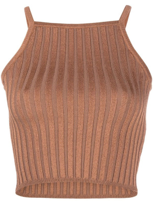 Metallic-threading knitted crop top, SANDRO Metallic-threading knitted crop top
Metallic-threading knitted crop top, SANDRO Metallic-threading knitted crop top