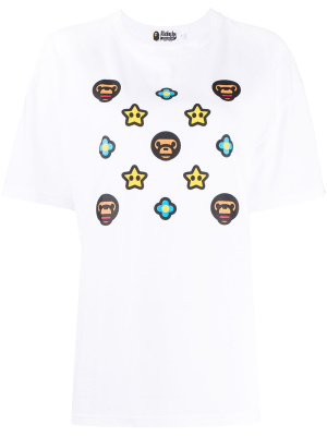 Milo Monogram cotton T-shirt, A BATHING APE® Milo Monogram cotton T-shirt
Milo Monogram cotton T-shirt, A BATHING APE® Milo Monogram cotton T-shirt