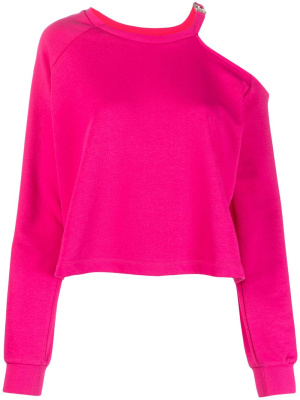 Cut-out-detailed long-sleeved sweatshirt, LIU JO Cut-out-detailed long-sleeved sweatshirt
Cut-out-detailed long-sleeved sweatshirt, LIU JO Cut-out-detailed long-sleeved sweatshirt