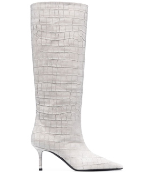 Croc-embossed 75mm heeled boots, Acne Studios Croc-embossed 75mm heeled boots
Croc-embossed 75mm heeled boots, Acne Studios Croc-embossed 75mm heeled boots
