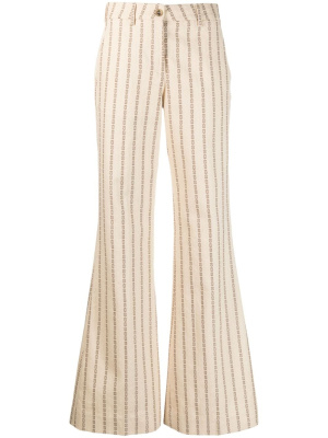 Journey jacquard flared trousers, Golden Goose Journey jacquard flared trousers
Journey jacquard flared trousers, Golden Goose Journey jacquard flared trousers