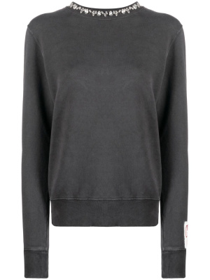 Crystal-embellished crew-neck sweatshirt, Golden Goose Crystal-embellished crew-neck sweatshirt
Crystal-embellished crew-neck sweatshirt, Golden Goose Crystal-embellished crew-neck sweatshirt