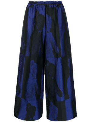Graphic-print wide-leg trousers, Forte Forte Graphic-print wide-leg trousers
Graphic-print wide-leg trousers, Forte Forte Graphic-print wide-leg trousers