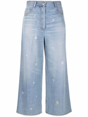 Floral-embroidered wide-leg jeans, Forte Forte Floral-embroidered wide-leg jeans
Floral-embroidered wide-leg jeans, Forte Forte Floral-embroidered wide-leg jeans