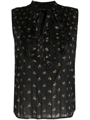 Patterned-jacquard sleeveless blouse, Ralph Lauren RRL Patterned-jacquard sleeveless blouse
Patterned-jacquard sleeveless blouse, Ralph Lauren RRL Patterned-jacquard sleeveless blouse