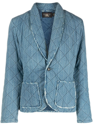 Claire diamond-quilt denim blazer, Ralph Lauren RRL Claire diamond-quilt denim blazer
Claire diamond-quilt denim blazer, Ralph Lauren RRL Claire diamond-quilt denim blazer