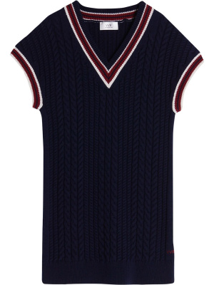 Contrast-trim sweater dress, Victoria Victoria Beckham Contrast-trim sweater dress
Contrast-trim sweater dress, Victoria Victoria Beckham Contrast-trim sweater dress