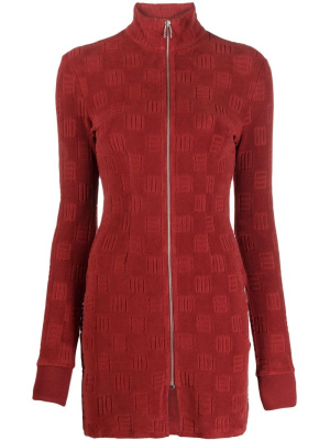 Monogram-pattern zip-front mini dress, AMBUSH Monogram-pattern zip-front mini dress
Monogram-pattern zip-front mini dress, AMBUSH Monogram-pattern zip-front mini dress
