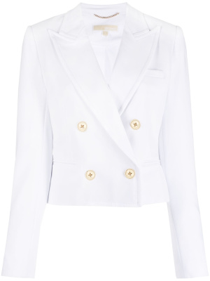 Double-breasted cropped blazer, Michael Michael Kors Double-breasted cropped blazer
Double-breasted cropped blazer, Michael Michael Kors Double-breasted cropped blazer