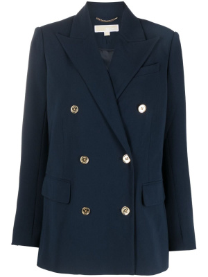 Logo-button double-breasted blazer, Michael Michael Kors Logo-button double-breasted blazer
Logo-button double-breasted blazer, Michael Michael Kors Logo-button double-breasted blazer