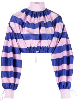 Horizontal-stripe print drawstring blouse, ZIMMERMANN Horizontal-stripe print drawstring blouse
Horizontal-stripe print drawstring blouse, ZIMMERMANN Horizontal-stripe print drawstring blouse