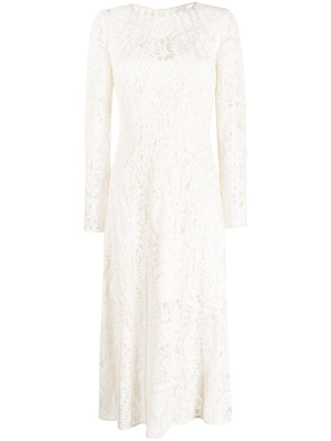Devi floral-lace panelled midi dress, ZIMMERMANN Devi floral-lace panelled midi dress
Devi floral-lace panelled midi dress, ZIMMERMANN Devi floral-lace panelled midi dress