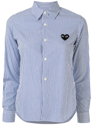 Striped-print branded shirt, Comme Des Garçons Play Striped-print branded shirt
Striped-print branded shirt, Comme Des Garçons Play Striped-print branded shirt