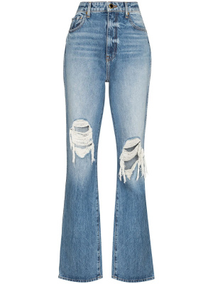 Danielle high-waisted distressed jeans, KHAITE Danielle high-waisted distressed jeans
Danielle high-waisted distressed jeans, KHAITE Danielle high-waisted distressed jeans