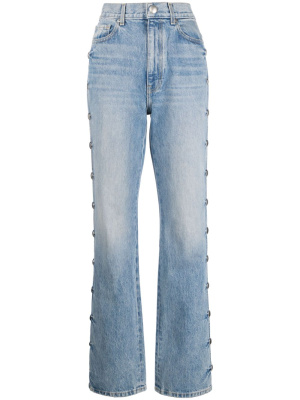 Danielle studded straight-leg jeans, KHAITE Danielle studded straight-leg jeans
Danielle studded straight-leg jeans, KHAITE Danielle studded straight-leg jeans