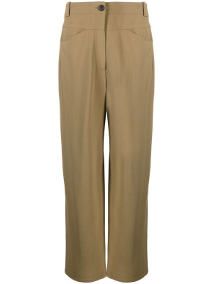 High-waisted straight leg trousers, KHAITE High-waisted straight leg trousers
High-waisted straight leg trousers, KHAITE High-waisted straight leg trousers