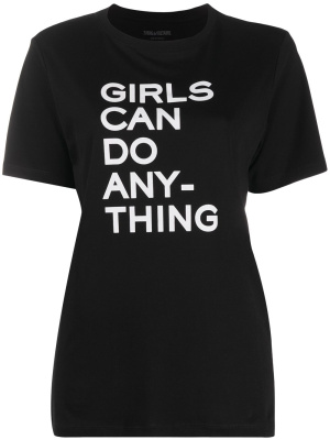 Slogan print round neck T-shirt, Zadig&Voltaire Slogan print round neck T-shirt
Slogan print round neck T-shirt, Zadig&Voltaire Slogan print round neck T-shirt