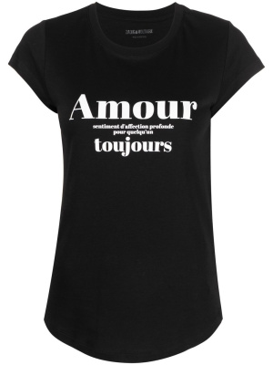Slogan-print organic cotton T-shirt, Zadig&Voltaire Slogan-print organic cotton T-shirt
Slogan-print organic cotton T-shirt, Zadig&Voltaire Slogan-print organic cotton T-shirt