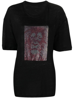 Embellishment short-sleeve T-shirt, Zadig&Voltaire Embellishment short-sleeve T-shirt
Embellishment short-sleeve T-shirt, Zadig&Voltaire Embellishment short-sleeve T-shirt