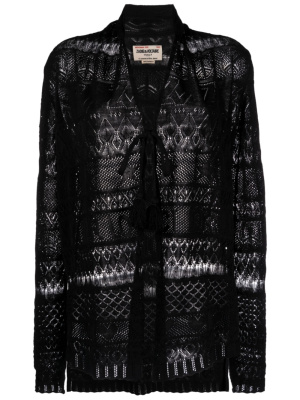 Isao pointelle knit cotton cardigan, Zadig&Voltaire Isao pointelle knit cotton cardigan
Isao pointelle knit cotton cardigan, Zadig&Voltaire Isao pointelle knit cotton cardigan