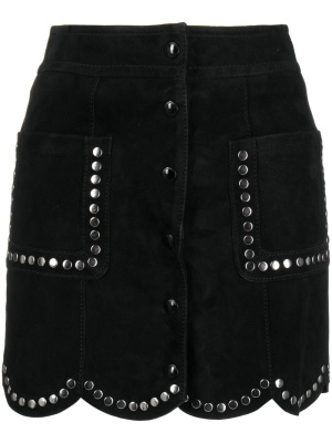 Jasia scalloped studded suede miniskirt, Zadig&Voltaire Jasia scalloped studded suede miniskirt
Jasia scalloped studded suede miniskirt, Zadig&Voltaire Jasia scalloped studded suede miniskirt