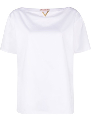 Logo-plaque oversized T-shirt, Valentino Garavani Logo-plaque oversized T-shirt
Logo-plaque oversized T-shirt, Valentino Garavani Logo-plaque oversized T-shirt