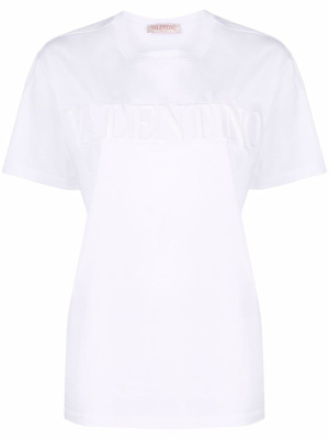 Logo-print round-neck T-shirt, Valentino Garavani Logo-print round-neck T-shirt
Logo-print round-neck T-shirt, Valentino Garavani Logo-print round-neck T-shirt