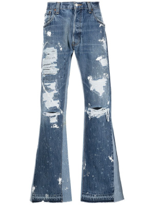 Indiana distressed-effect flared jeans, GALLERY DEPT. Indiana distressed-effect flared jeans
Indiana distressed-effect flared jeans, GALLERY DEPT. Indiana distressed-effect flared jeans