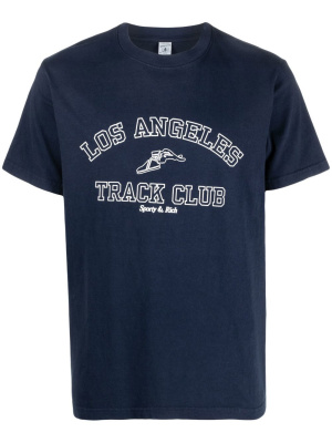 Track Club graphic-print T-shirt, Sporty & Rich Track Club graphic-print T-shirt
Track Club graphic-print T-shirt, Sporty & Rich Track Club graphic-print T-shirt