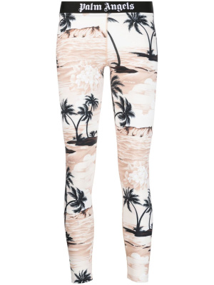 Graphic-print high-waisted leggings, Palm Angels Graphic-print high-waisted leggings
Graphic-print high-waisted leggings, Palm Angels Graphic-print high-waisted leggings