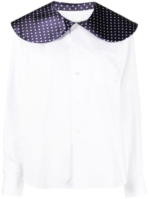 Polka-dot print long-sleeved shirt, Comme Des Garçons Girl Polka-dot print long-sleeved shirt
Polka-dot print long-sleeved shirt, Comme Des Garçons Girl Polka-dot print long-sleeved shirt