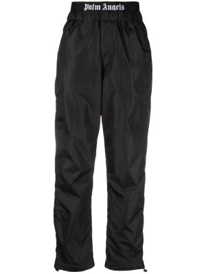 Logo-waistband tapered trousers, Palm Angels Logo-waistband tapered trousers
Logo-waistband tapered trousers, Palm Angels Logo-waistband tapered trousers