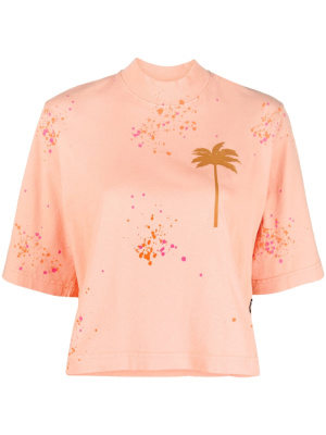 PXP Palm Tree-print cropped T-shirt, Palm Angels PXP Palm Tree-print cropped T-shirt
PXP Palm Tree-print cropped T-shirt, Palm Angels PXP Palm Tree-print cropped T-shirt