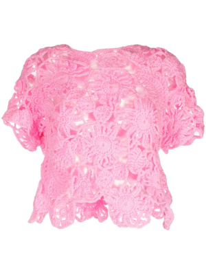 Short-sleeve crocheted top, Comme Des Garçons Girl Short-sleeve crocheted top
Short-sleeve crocheted top, Comme Des Garçons Girl Short-sleeve crocheted top