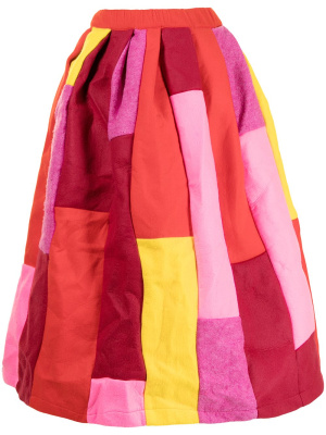 Mid-length patchwork skirt, Comme Des Garçons Comme Des Garçons Mid-length patchwork skirt
Mid-length patchwork skirt, Comme Des Garçons Comme Des Garçons Mid-length patchwork skirt