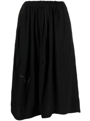 Topstitched asymmetric midi skirt, Comme Des Garçons Comme Des Garçons Topstitched asymmetric midi skirt
Topstitched asymmetric midi skirt, Comme Des Garçons Comme Des Garçons Topstitched asymmetric midi skirt