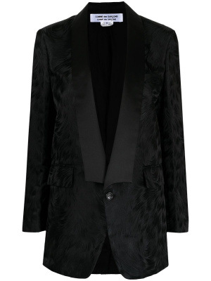 Abstract-print single-breasted blazer, Comme Des Garçons Comme Des Garçons Abstract-print single-breasted blazer
Abstract-print single-breasted blazer, Comme Des Garçons Comme Des Garçons Abstract-print single-breasted blazer