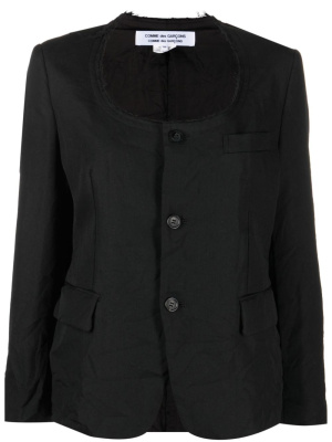 Frayed-neckline wool jacket, Comme Des Garçons Comme Des Garçons Frayed-neckline wool jacket
Frayed-neckline wool jacket, Comme Des Garçons Comme Des Garçons Frayed-neckline wool jacket