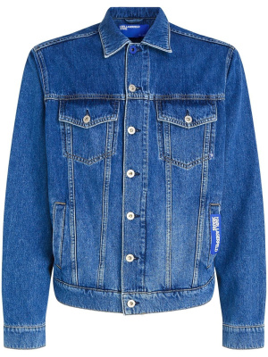 Logo-patch detail denim jacket, Karl Lagerfeld Jeans Logo-patch detail denim jacket
Logo-patch detail denim jacket, Karl Lagerfeld Jeans Logo-patch detail denim jacket