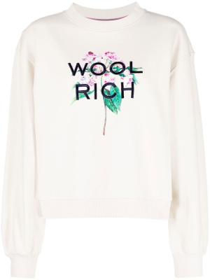 Floral logo-embroidered sweatshirt, Woolrich Floral logo-embroidered sweatshirt
Floral logo-embroidered sweatshirt, Woolrich Floral logo-embroidered sweatshirt