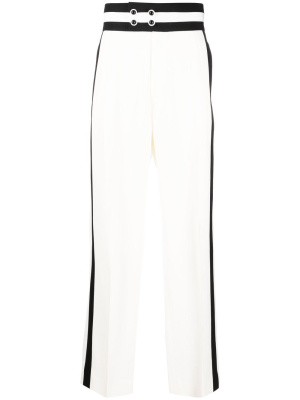 High-waisted side stripe trousers, Casablanca High-waisted side stripe trousers
High-waisted side stripe trousers, Casablanca High-waisted side stripe trousers