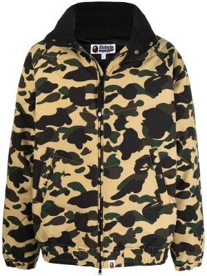 Camouflage-print zip-up padded jacket, A BATHING APE® Camouflage-print zip-up padded jacket
Camouflage-print zip-up padded jacket, A BATHING APE® Camouflage-print zip-up padded jacket