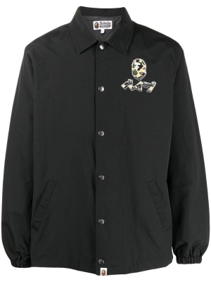 Camouflage logo-print shirt jacket, A BATHING APE® Camouflage logo-print shirt jacket
Camouflage logo-print shirt jacket, A BATHING APE® Camouflage logo-print shirt jacket