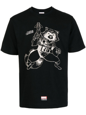 X Marvel Rocket Raccoon print T-shirt, A BATHING APE® X Marvel Rocket Raccoon print T-shirt
X Marvel Rocket Raccoon print T-shirt, A BATHING APE® X Marvel Rocket Raccoon print T-shirt