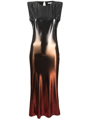 Metallic-gradient jersey midi dress, Patrizia Pepe Metallic-gradient jersey midi dress
Metallic-gradient jersey midi dress, Patrizia Pepe Metallic-gradient jersey midi dress