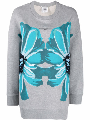 Giant flowers-print sweatshirt, Stella McCartney Giant flowers-print sweatshirt
Giant flowers-print sweatshirt, Stella McCartney Giant flowers-print sweatshirt