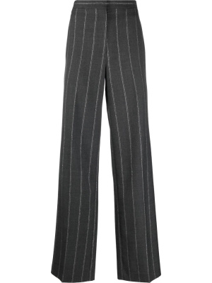 Stitch-detail striped tailored trousers, Stella McCartney Stitch-detail striped tailored trousers
Stitch-detail striped tailored trousers, Stella McCartney Stitch-detail striped tailored trousers