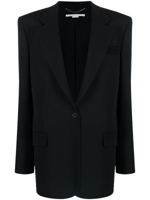 Single-breasted oversize blazer, Stella McCartney Single-breasted oversize blazer
Single-breasted oversize blazer, Stella McCartney Single-breasted oversize blazer