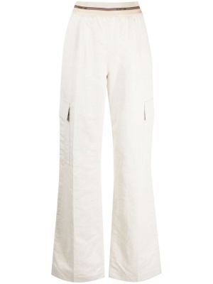 Logo-waistband pleated cargo trousers, Helmut Lang Logo-waistband pleated cargo trousers
Logo-waistband pleated cargo trousers, Helmut Lang Logo-waistband pleated cargo trousers